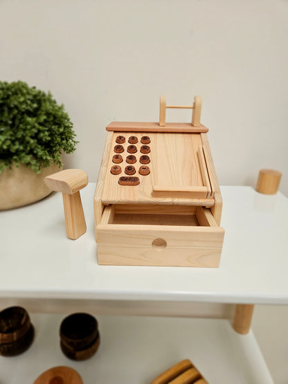 Wooden Cash Register