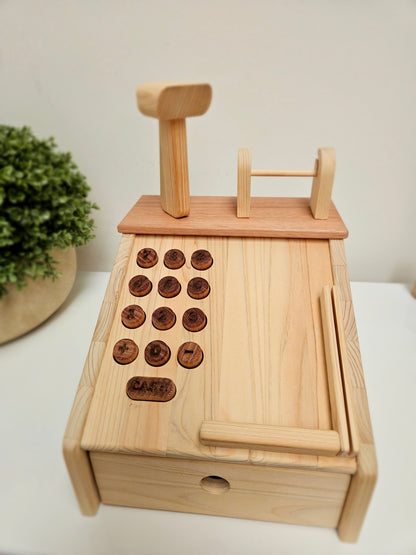 Wooden Cash Register