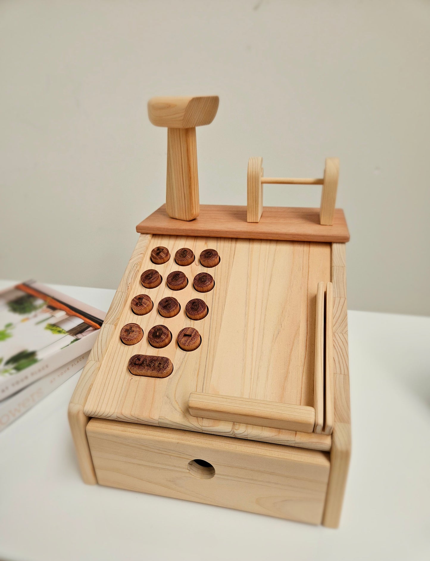 Wooden Cash Register