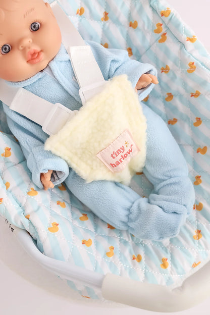 Doll's Car Seat Capsule - Blue Ducky