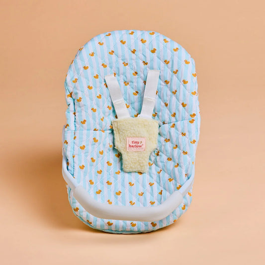 Doll's Car Seat Capsule - Blue Ducky