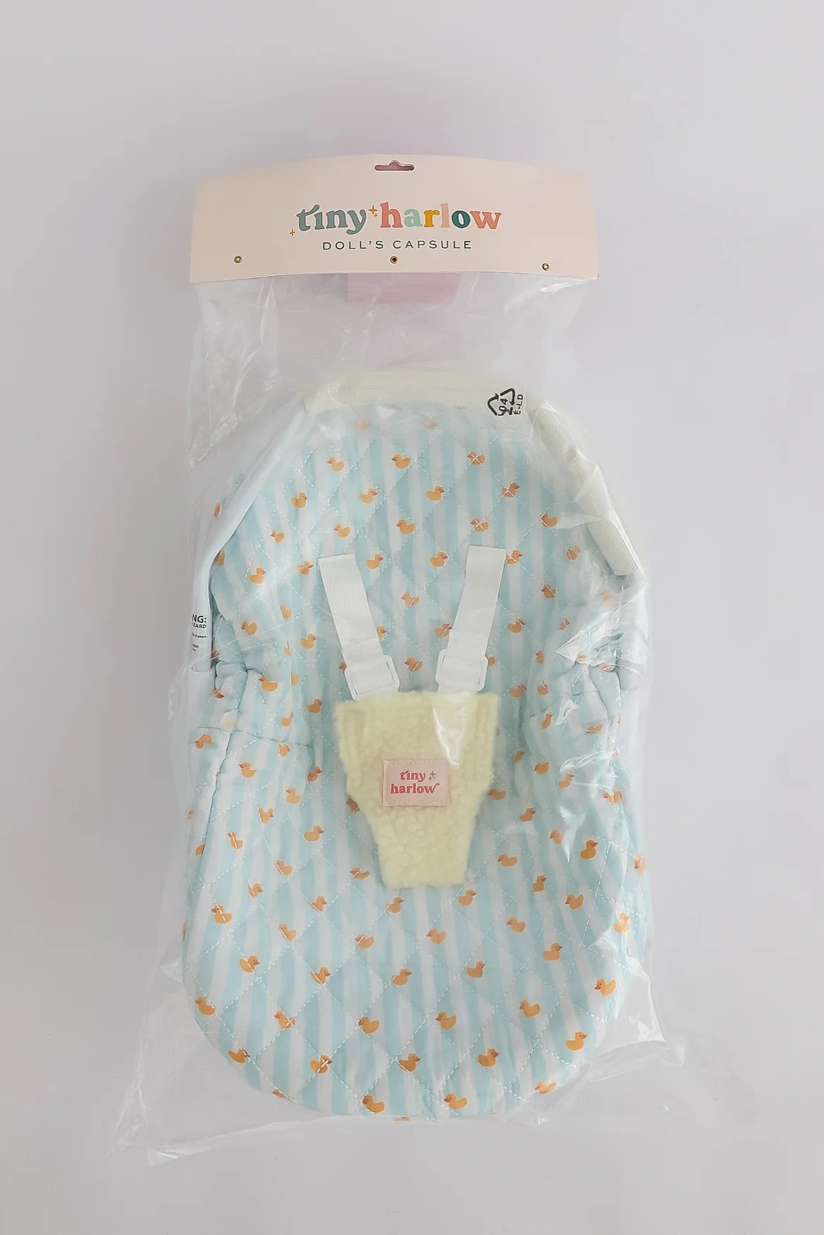Doll's Car Seat Capsule - Blue Ducky