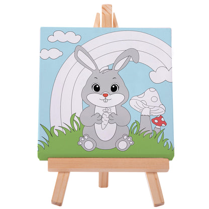 Easter Canvas Art Set - Chicks & Bunnies