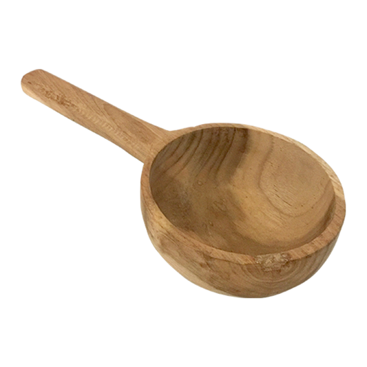 Teak Traditional Water Scoop