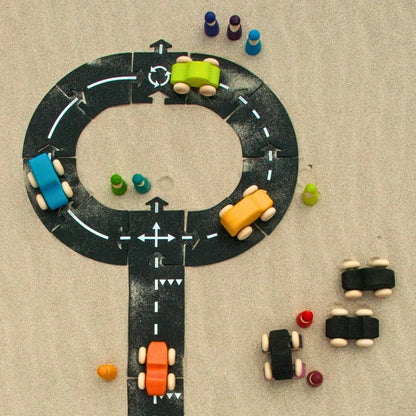 Waytoplay Flexible Road - Highway Set - 24 Pieces