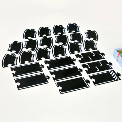 Waytoplay Flexible Road - Grand Prix Set - 24 Pieces
