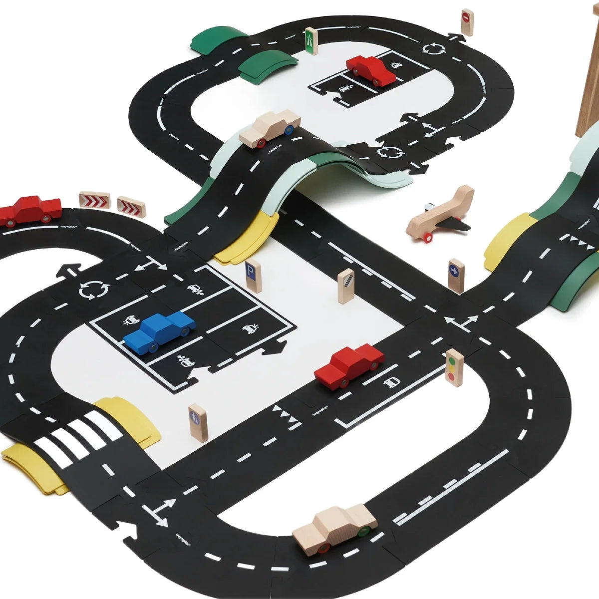 WaytoPlay Flexible Road - King of the Road Set - 40 Pieces