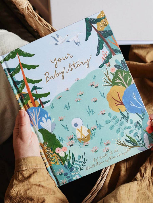 PRE ORDER - Your Baby Story - Illustrated Baby Journal