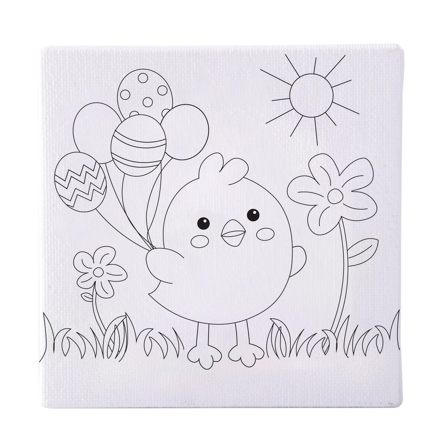 Easter Canvas Art Set - Chicks & Bunnies