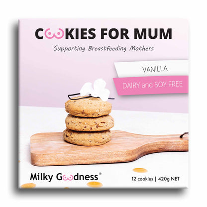 Lactation Cookies - Vanilla (Dairy and Soy Free)