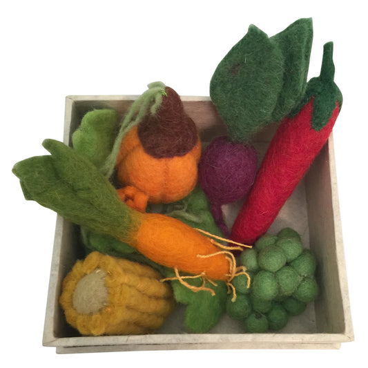 Felt Mini Vege Set Box