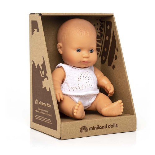 Miniland Doll 21cm Caucasian - Boy