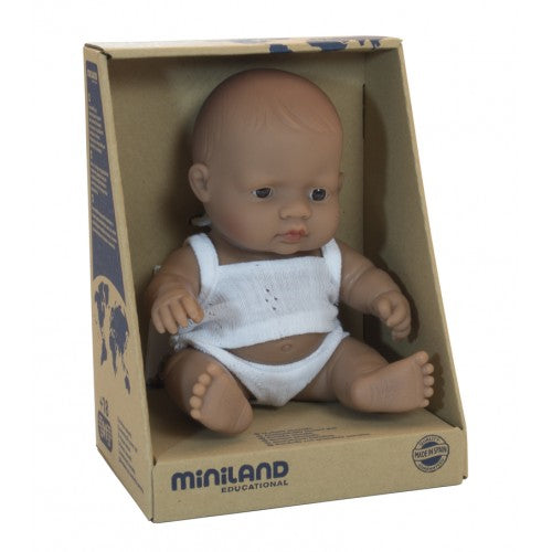 Miniland Doll 21cm Latin American - Boy