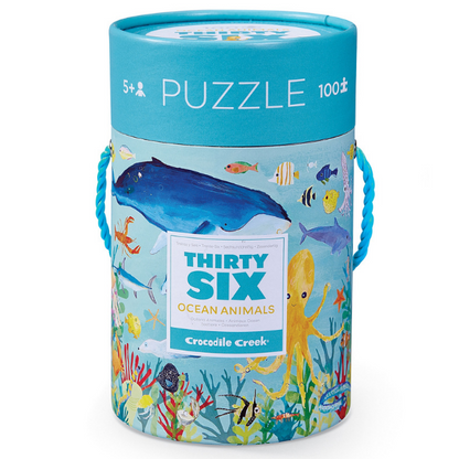 Animal Puzzle 100 pc - Ocean Animals