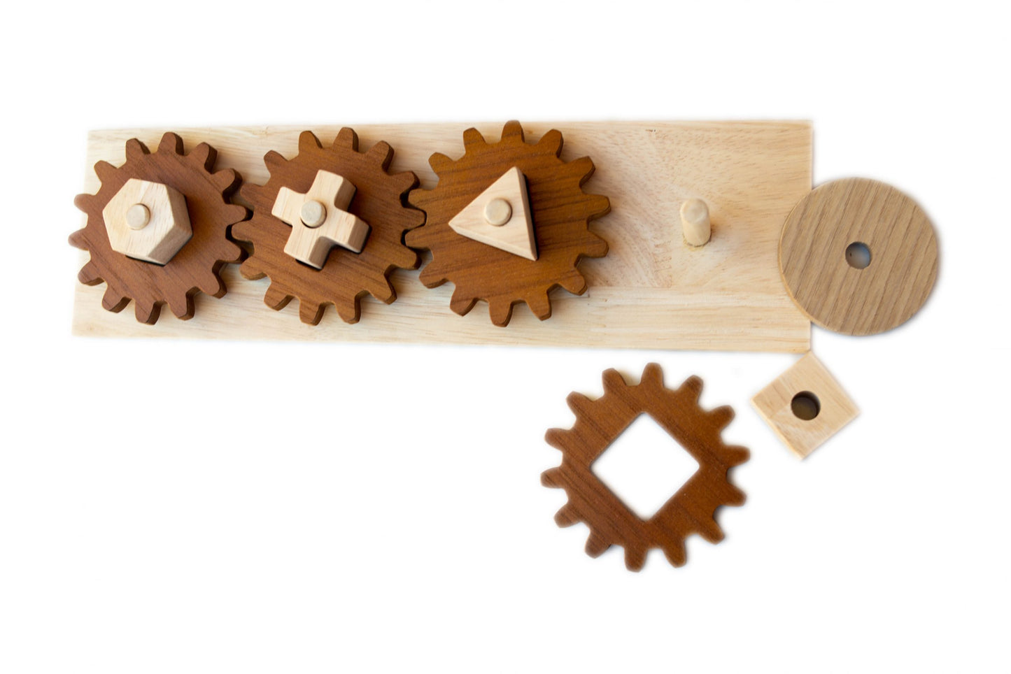 Wooden Gear Puzzle