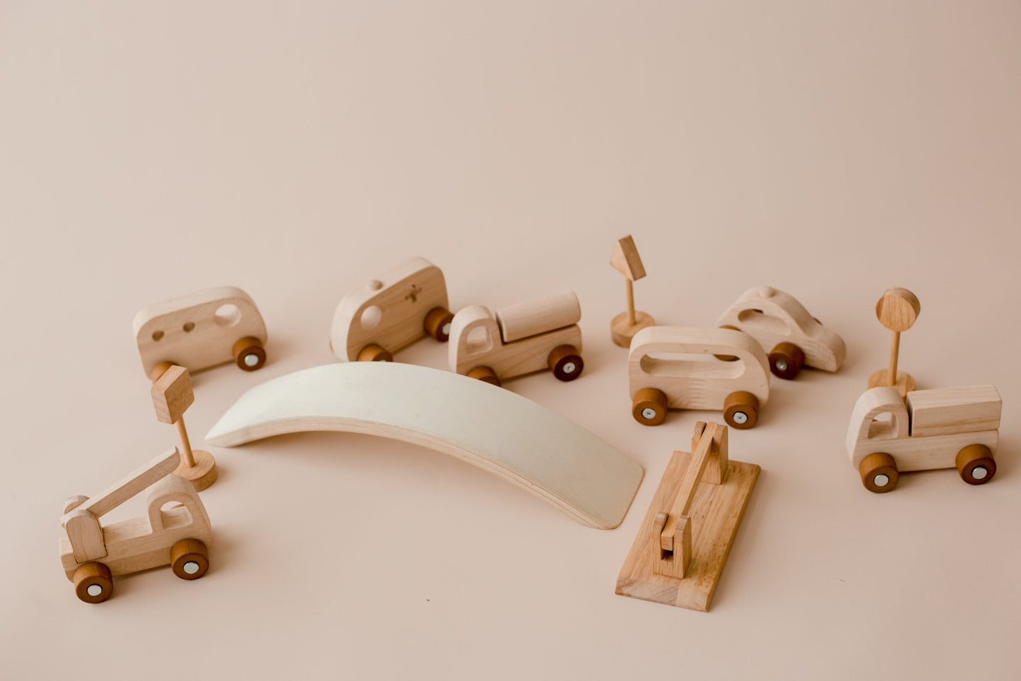 Wooden Vehicle Play Set