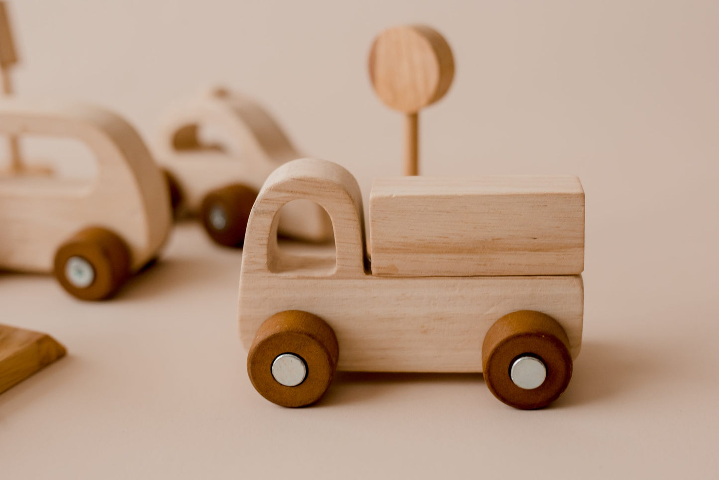 Mixed Wooden Vehicle Play Set