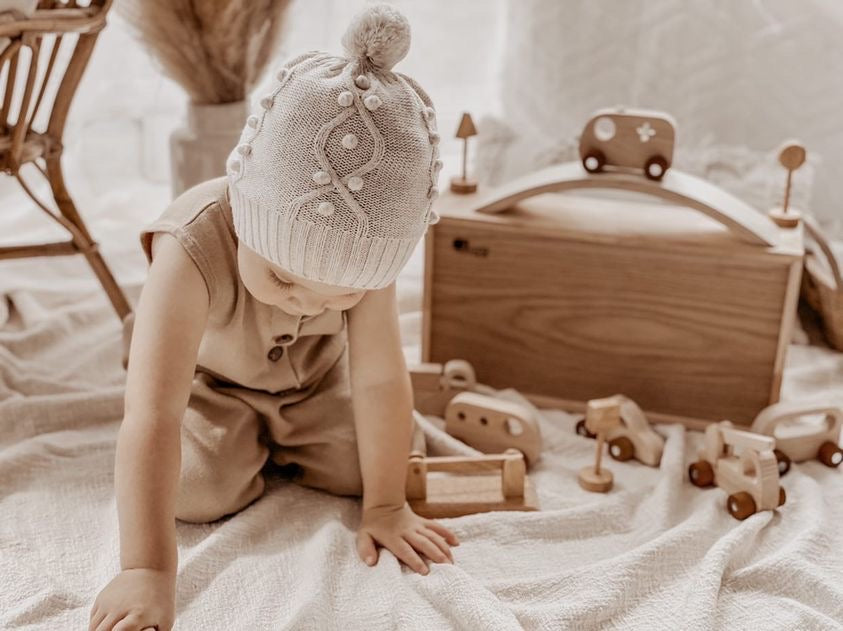 Wooden Vehicle Play Set