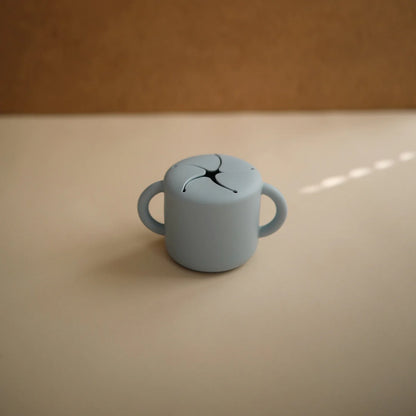 Silicone Snack Cup - Powder Blue