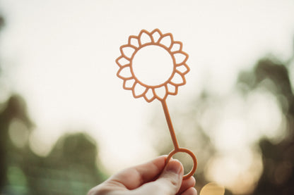 Eco Bubble Wand - Sunflower