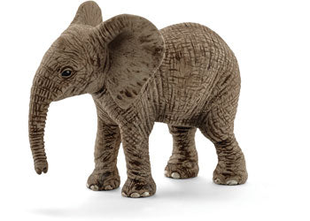 African Elephant Calf Figure