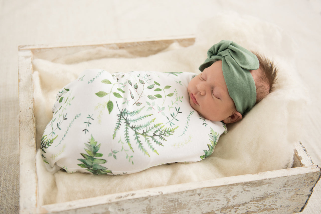 Baby Jersey Wrap Set - Enchanted