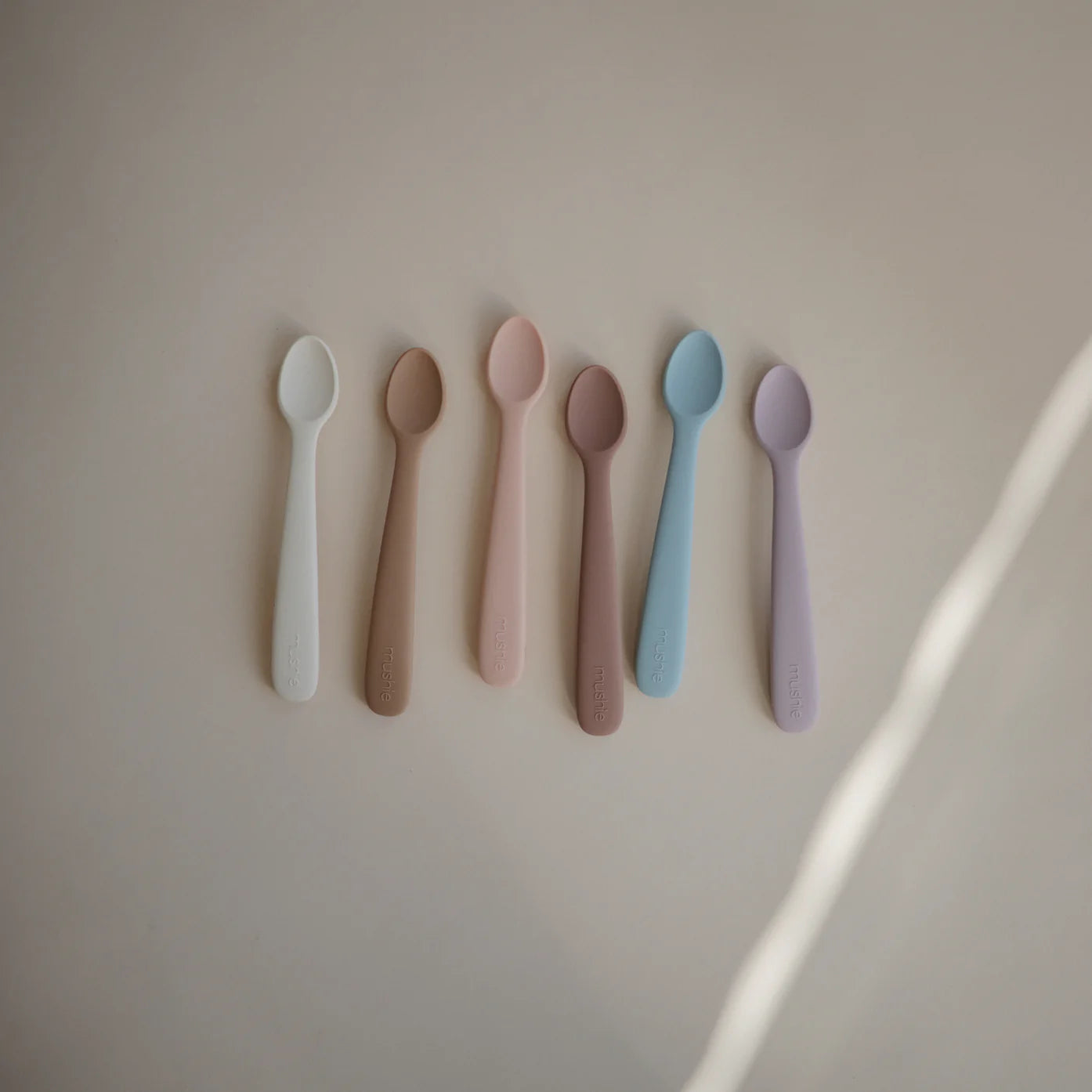 Silicone Starting Solids Feeding Spoon - Soft Lilac