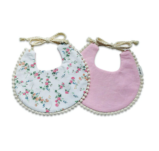 Pom Pom Bib Double Sided