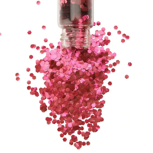 Eco Glitter - Chunky - Blush Red