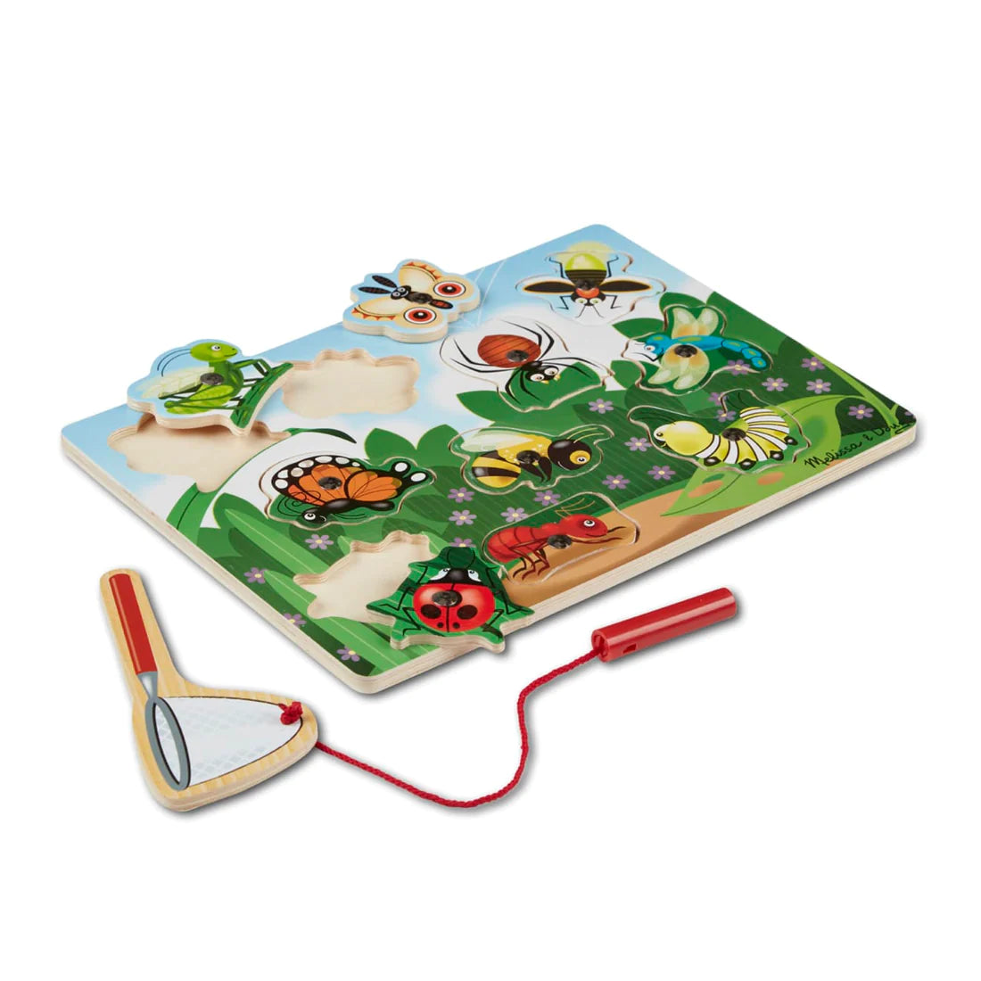 Magnetic Bug Catching Game