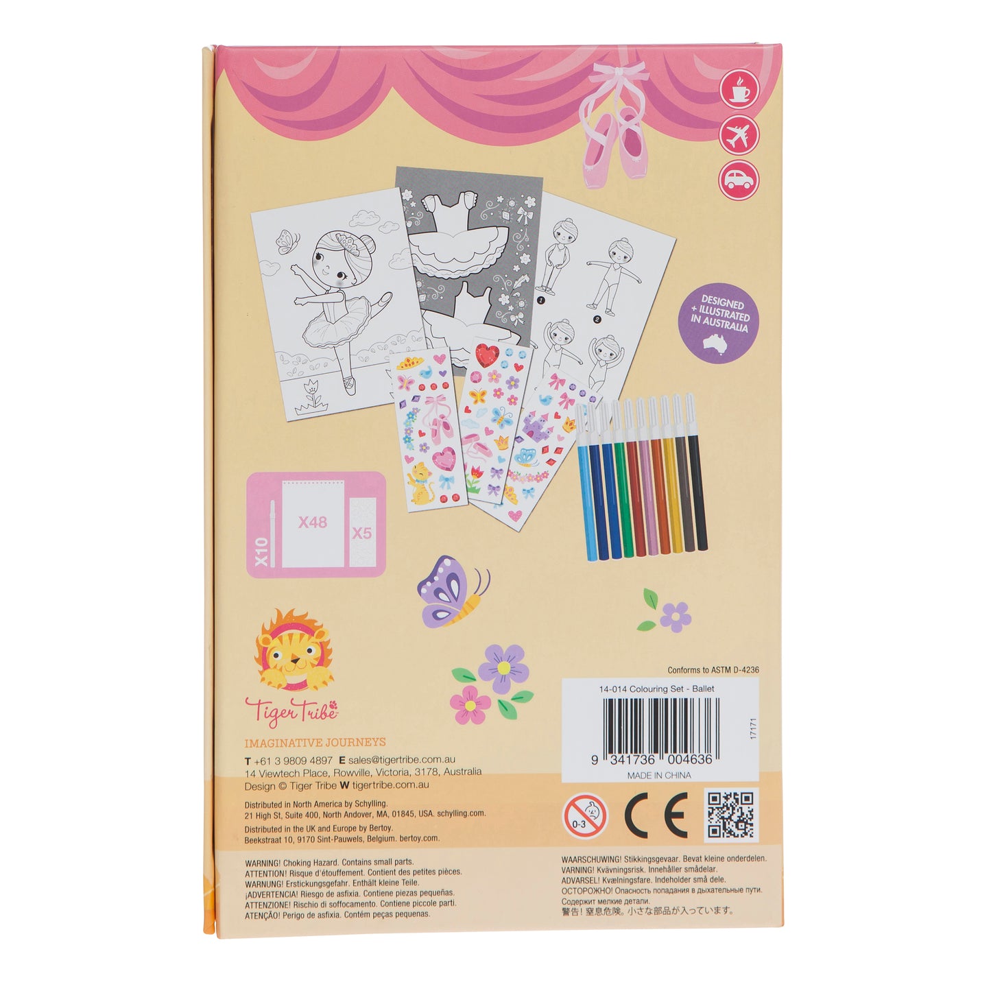 Colouring Set - Ballet