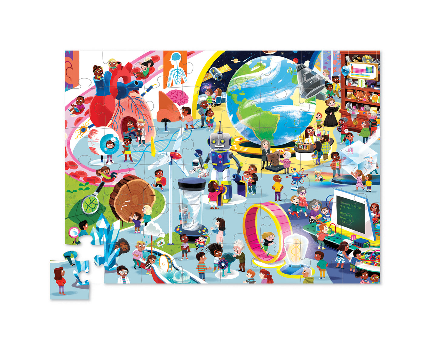 Day at the Museum Puzzle 48 pc - Science