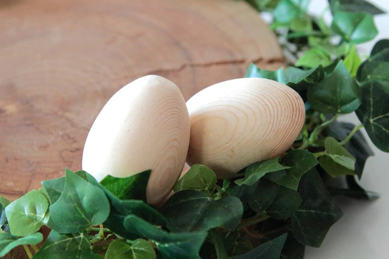 Wooden Egg Shakers - Various Colours
