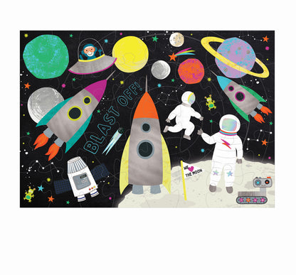Puzzle 40 pc - Rocket in Space
