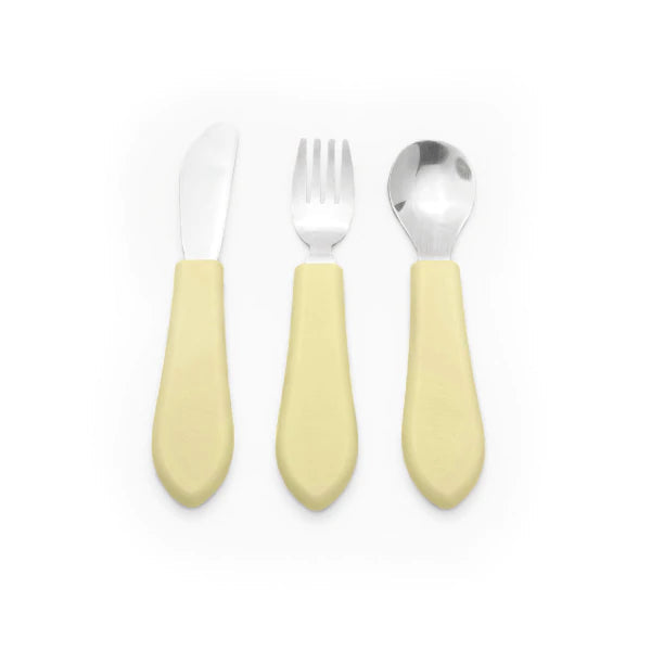 Toddler Cutlery 3 Piece Set - Lemonade