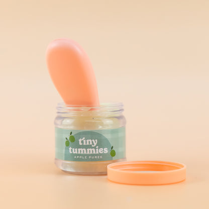 Tiny Harlow's Tiny Tummies - Magic Apple Puree Jar and Spoon