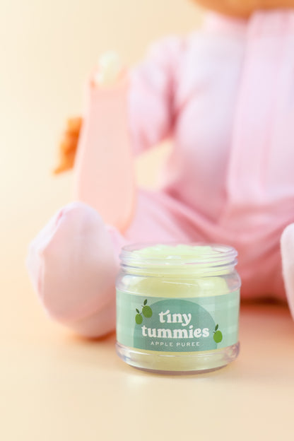 Tiny Harlow's Tiny Tummies - Magic Apple Puree Jar and Spoon