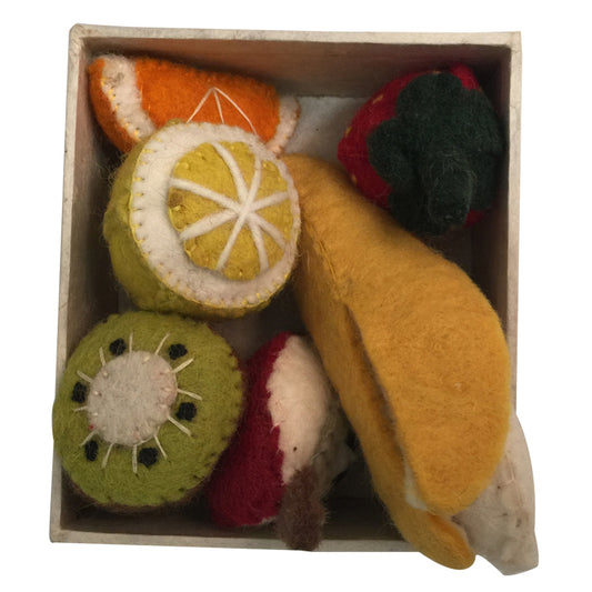 Felt Mini Fruit Set Box