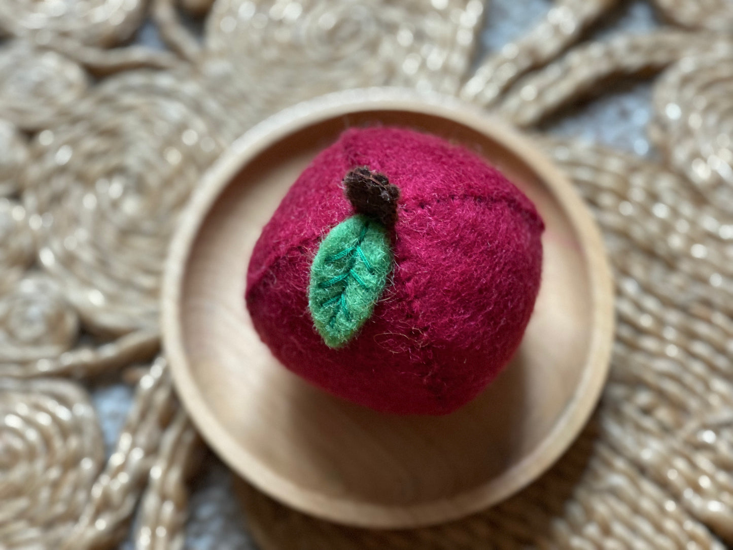 Felt Apple
