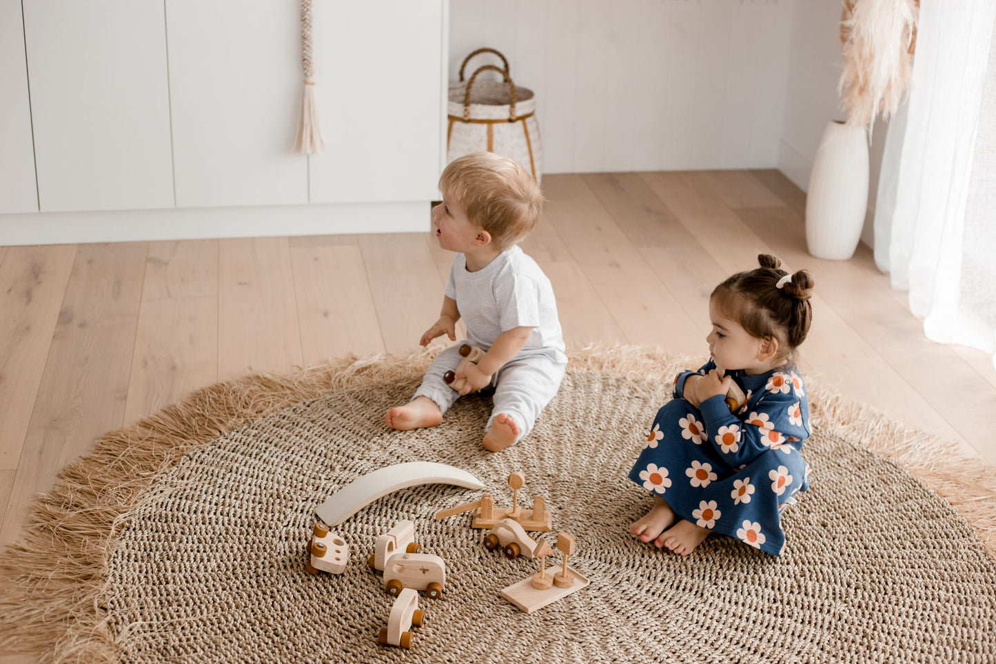 Wooden Vehicle Play Set