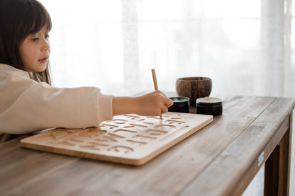 Upper Case Alphabet Tracing Board