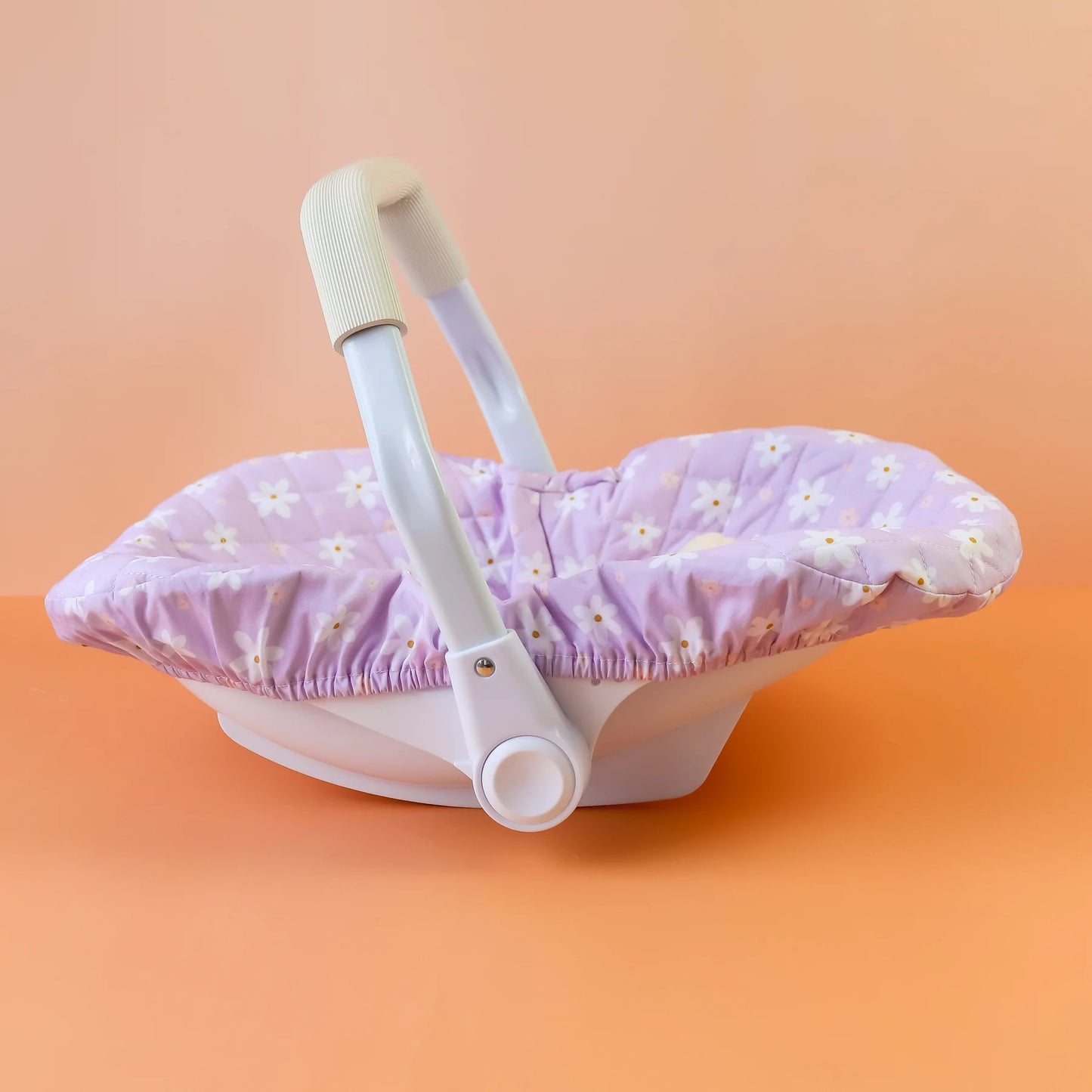 Doll's Car Seat Capsule - Lilac Daisy