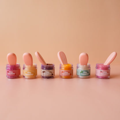 Strawberry Custard Jar and Spoon