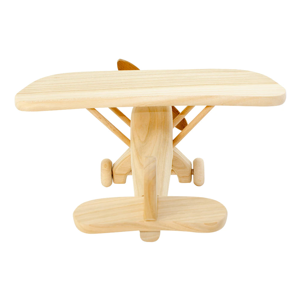 Wooden Toy Propeller Plane - Clifford