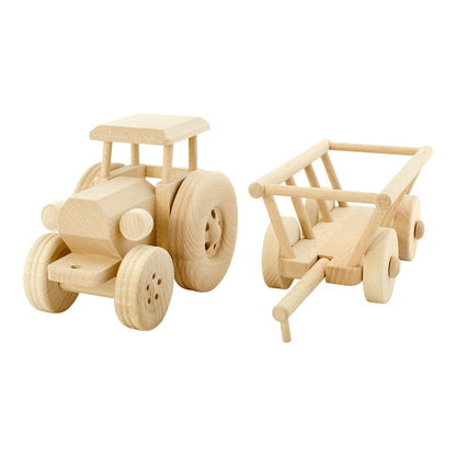 Wooden Tractor - Miles
