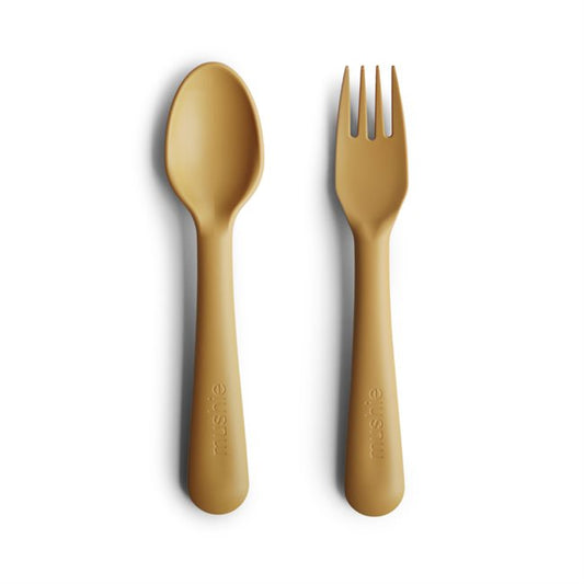 Fork and Spoon - Mustard