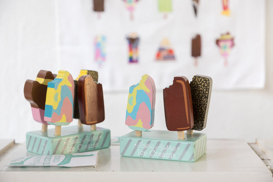 Aussie Ice Cream Wooden Set