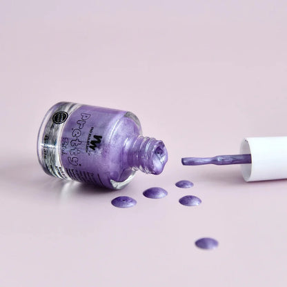 Water Based Nail Polish, Scratch Off - Purple