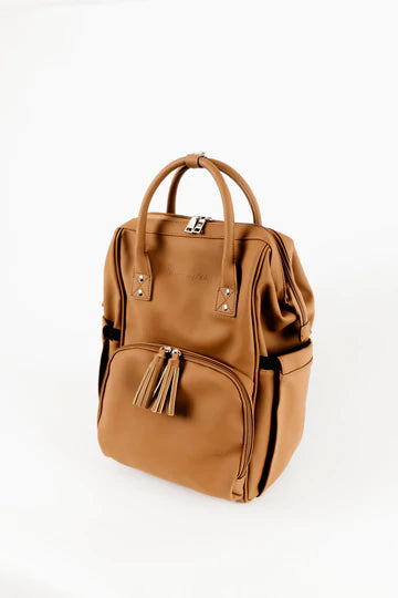 Sunday Luxe Nappy Backpack - Tan