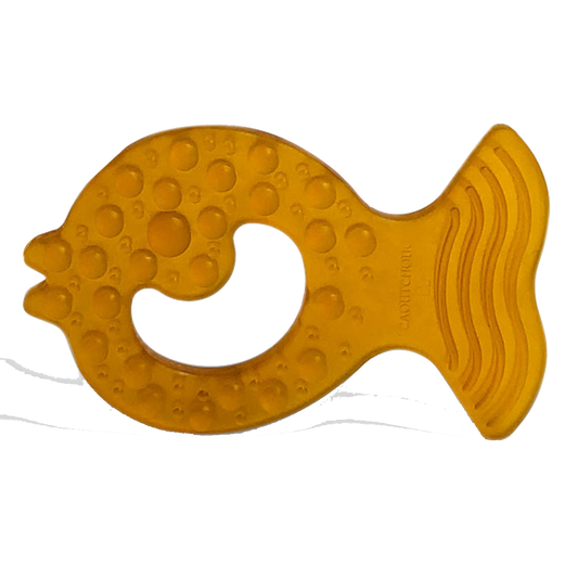 Natural Rubber Teether - Fish